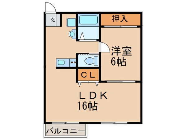 フォーブル原の物件間取画像